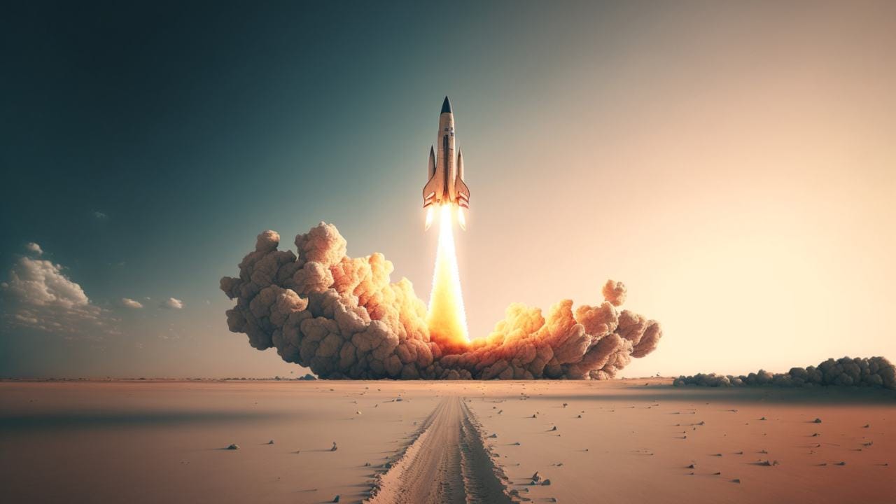 3...2...1...Liftoff!